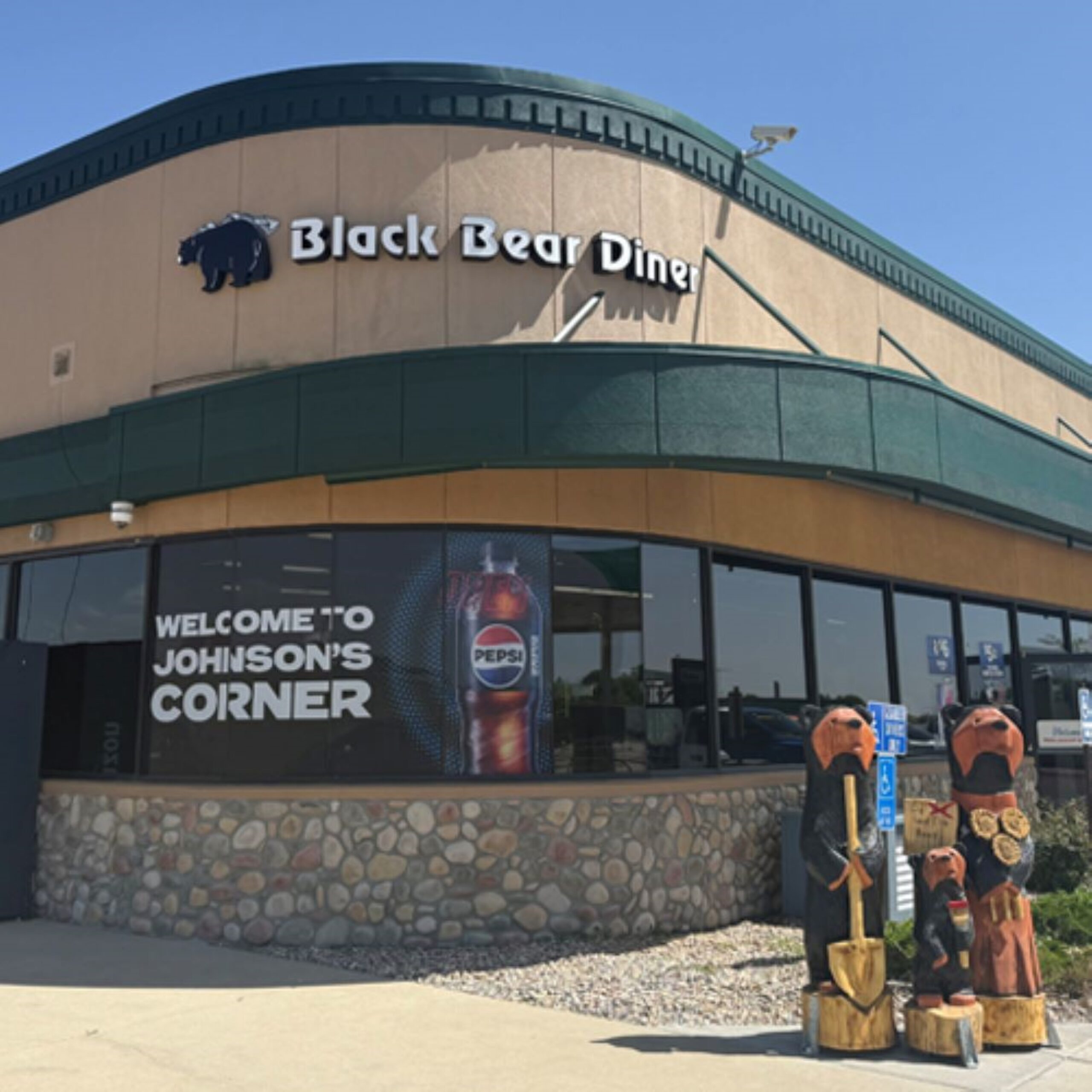 The new Black Bear Diner at Johnson's Corner in Johnstown.