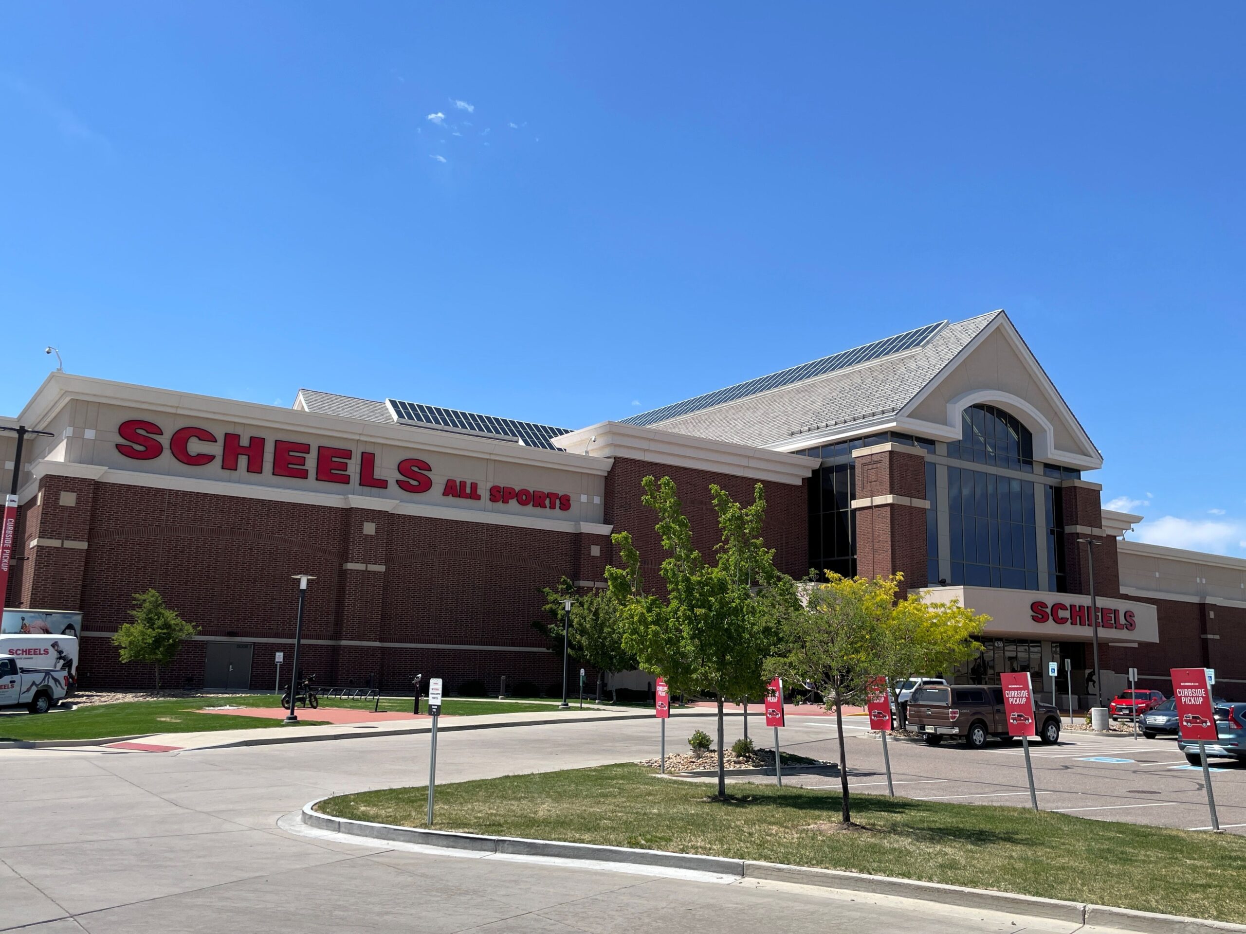 Scheels opened its massive sporting-goods store at 4755 Ronald Reagan Blvd. in 2017.