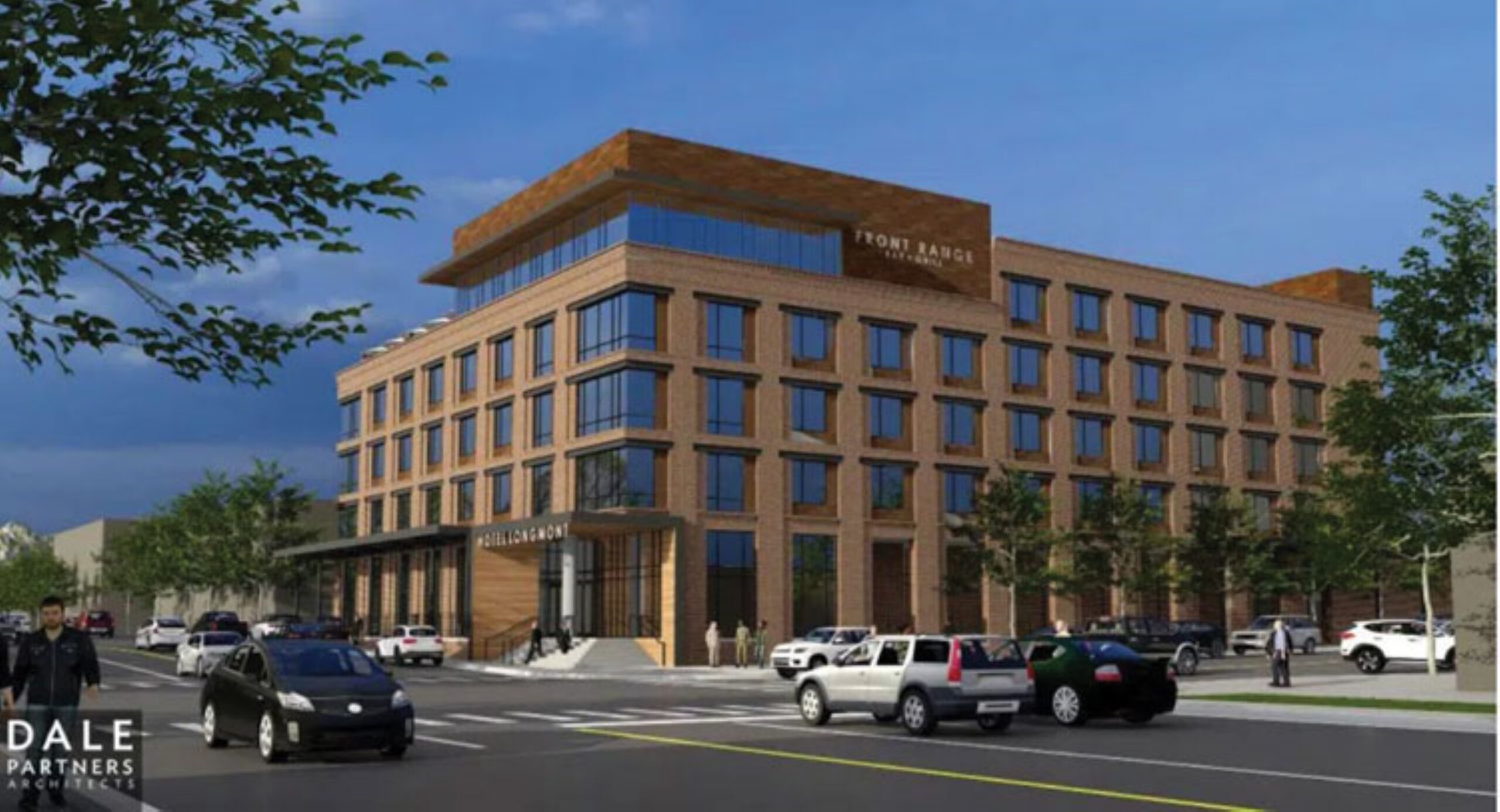 Hotel Longmont rendering.