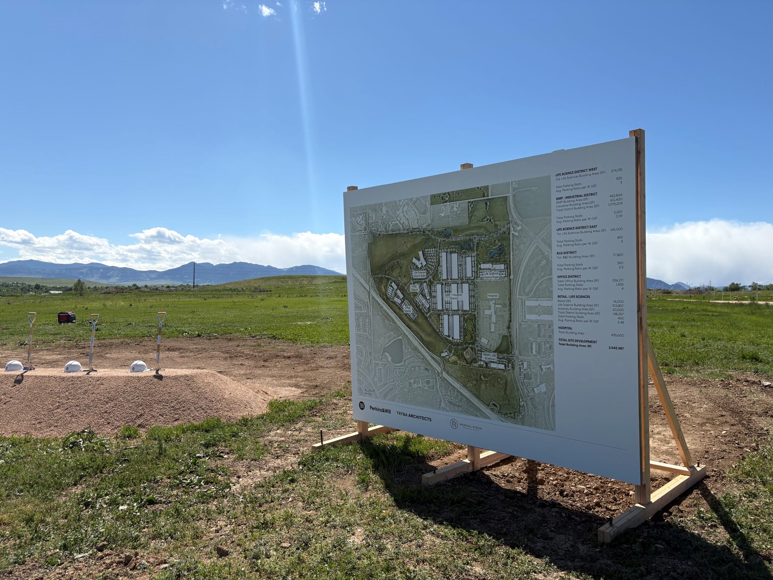 Redtail Ridge sign